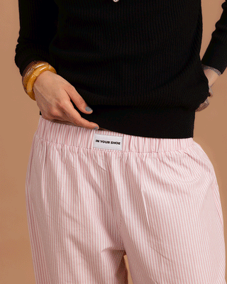 Pink Boxer Pants Boxer Pants IN YOUR SHOE
