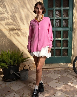 Pink Boyfriend Shirt Boyfriend Shirt IN YOUR SHOE M