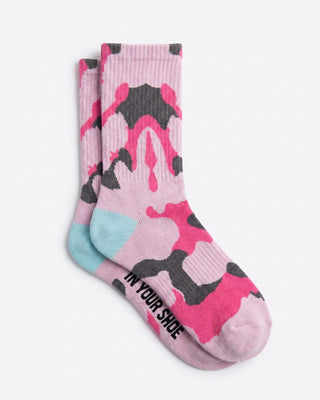 Pink Camo Neck Socks Neck Socks IN YOUR SHOE