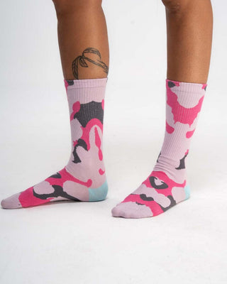 Pink Camo Neck Socks Neck Socks IN YOUR SHOE