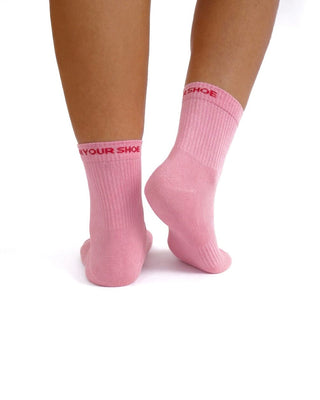 Pink Derby Neck Socks Neck Socks IN YOUR SHOE