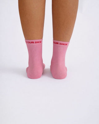 Pink Derby Neck Socks Neck Socks IN YOUR SHOE