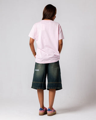 Pink IYS Printed Regular Tee Printed Regular Tees IN YOUR SHOE