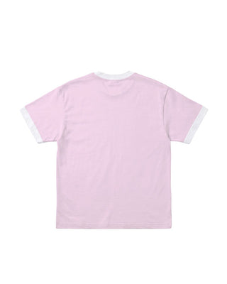 Pink Retro Oversized Tee Printed Oversized Tees IN YOUR SHOE