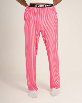 Pink Striped Pjoys PJOYS IN YOUR SHOE