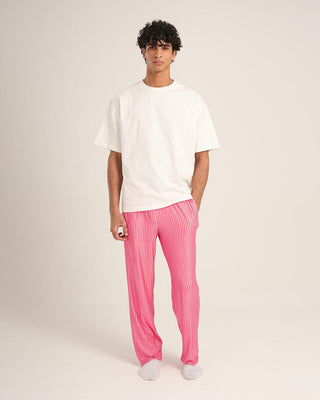 Pink Striped Pjoys PJOYS IN YOUR SHOE XL