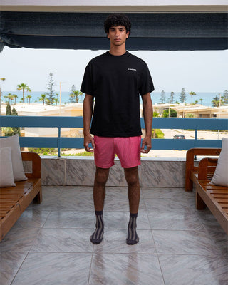 Pink Striped Pshorts Pshorts IN YOUR SHOE M