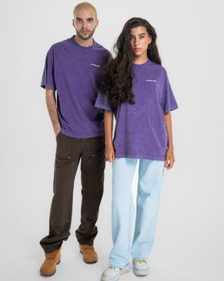 Purple Haze Washed Oversized Tee Washed Oversized Tee IN YOUR SHOE L