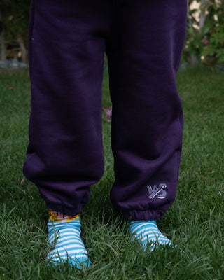 Purple Loose Kids Swants Swants (Kids) IN YOUR SHOE