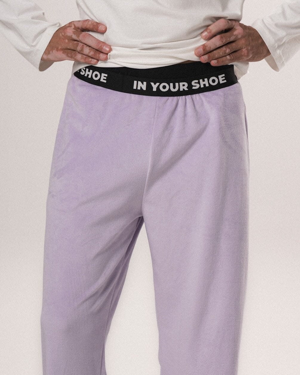 Purple Plain Fluffy Pjoys Fluffy Pjoys IN YOUR SHOE L