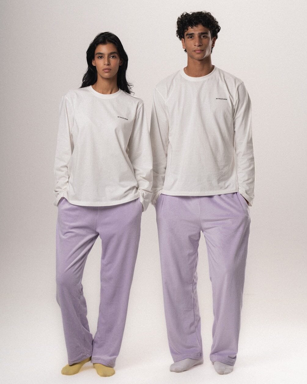 Purple Plain Fluffy Pjoys Fluffy Pjoys IN YOUR SHOE S