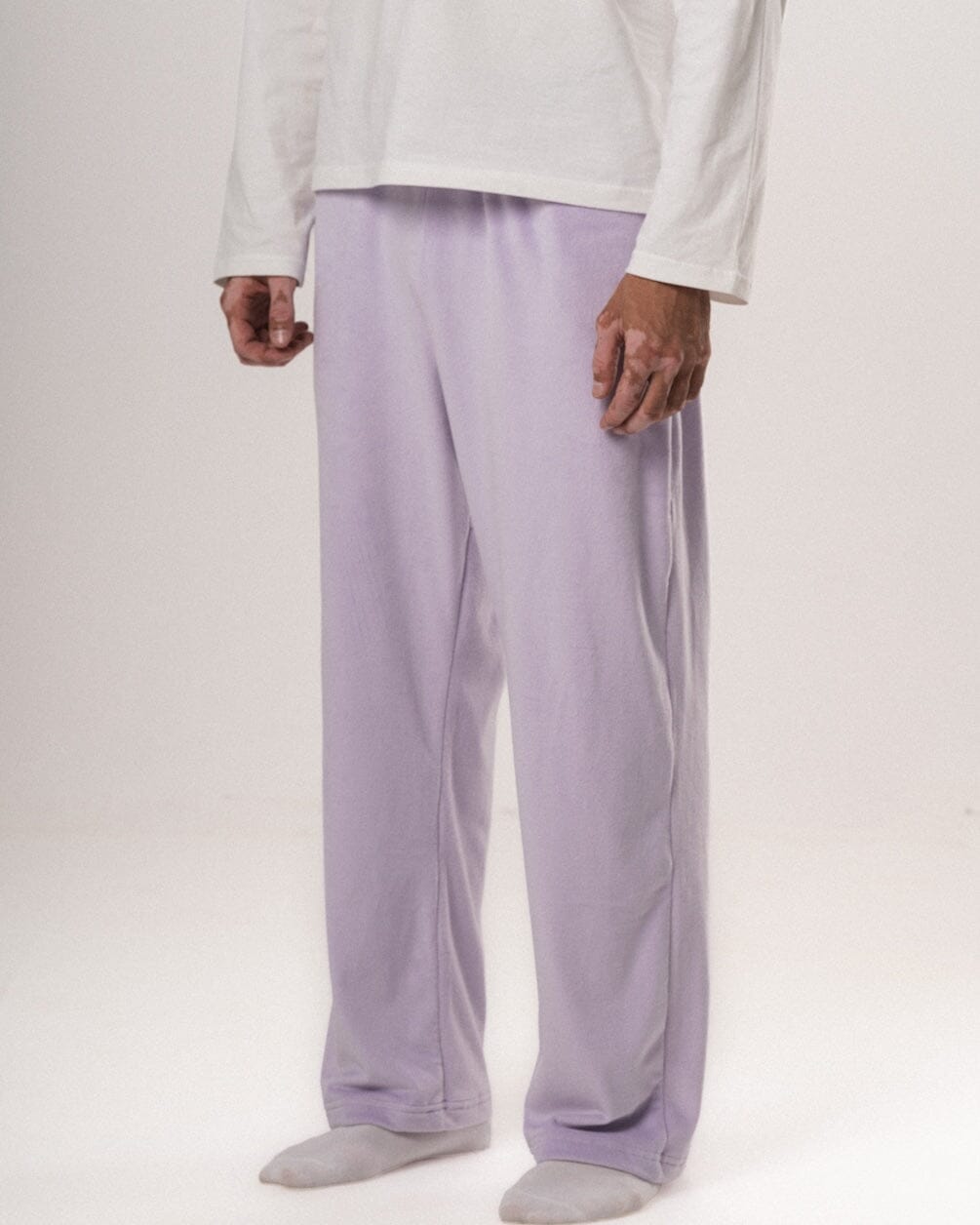 Purple Plain Fluffy Pjoys Fluffy Pjoys IN YOUR SHOE M