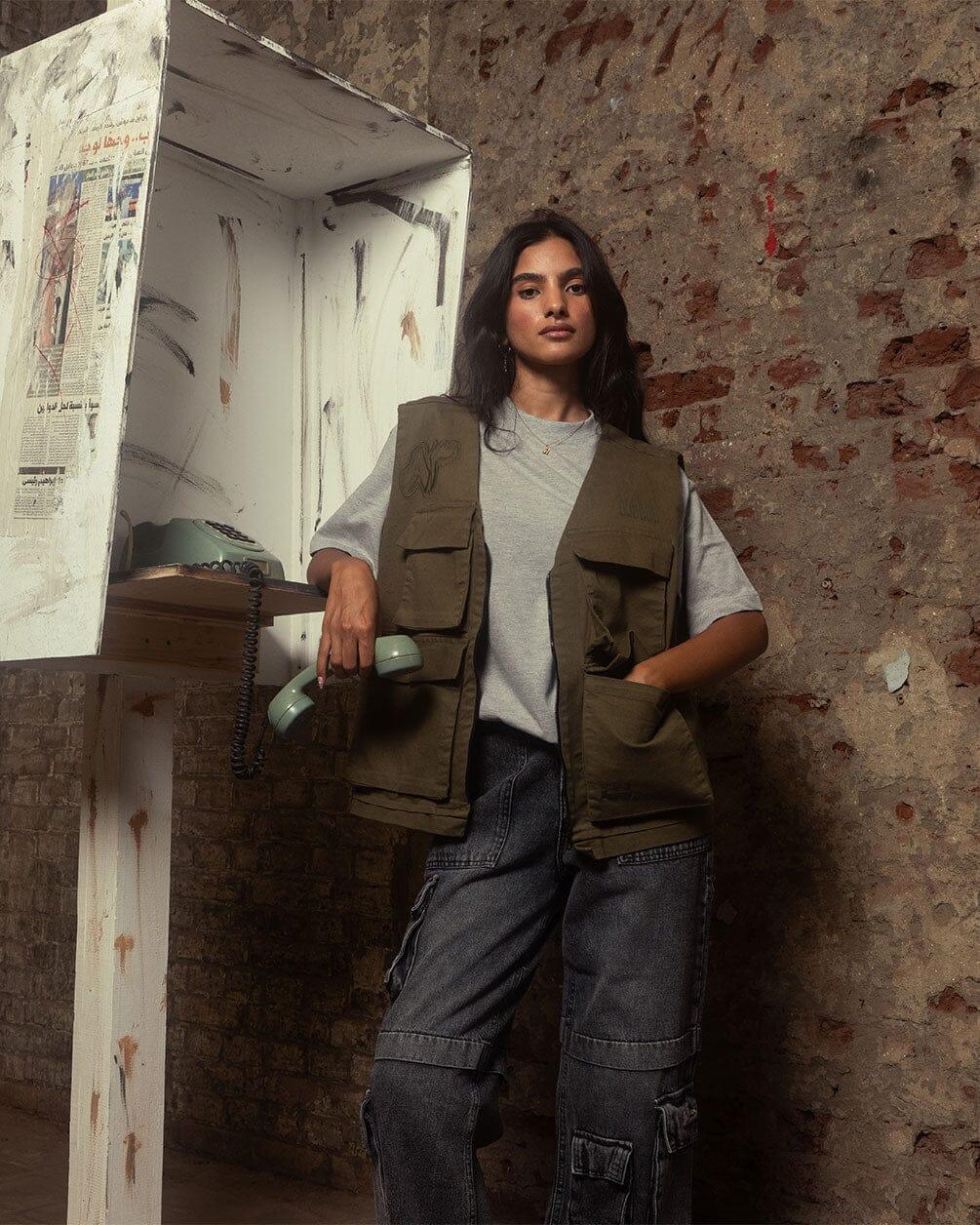 Rashash Cargo Vest Cargo Vest In Your Shoe X SHAHID S