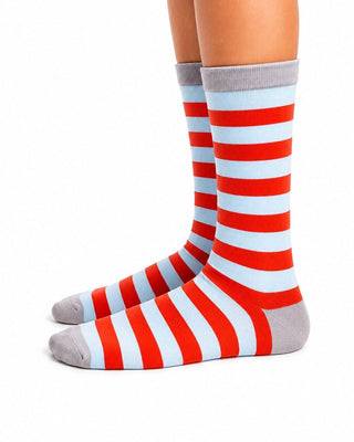 Red Playground Neck Socks Neck Socks IN YOUR SHOE