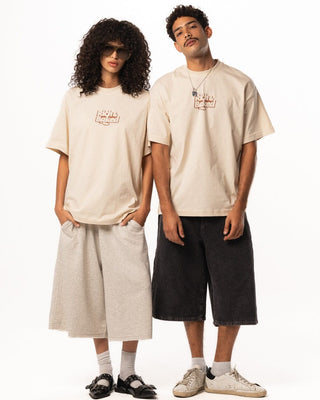 Rich & Baked Oversized Tee Printed Oversized Tees IN YOUR SHOE S