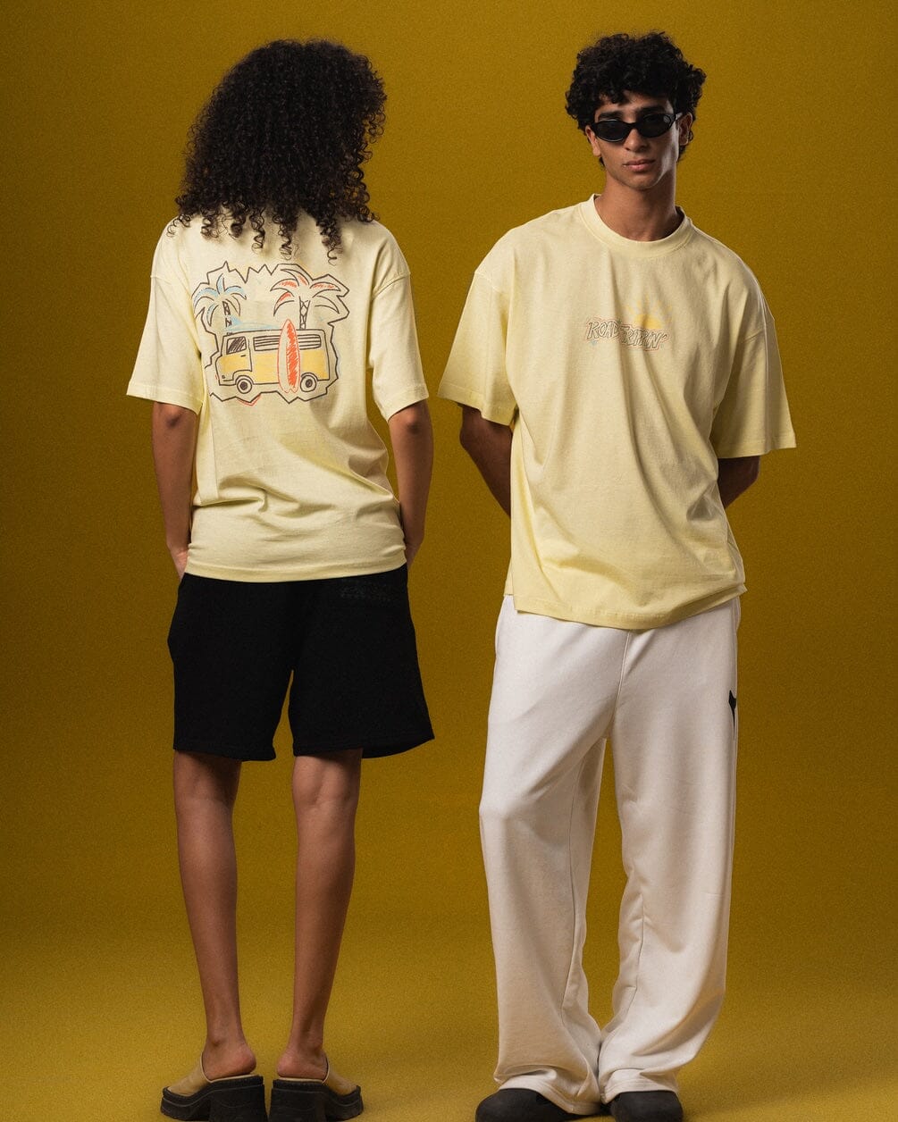 Road Trippin Oversized Tee Printed Oversized Tees IYS X ZED S
