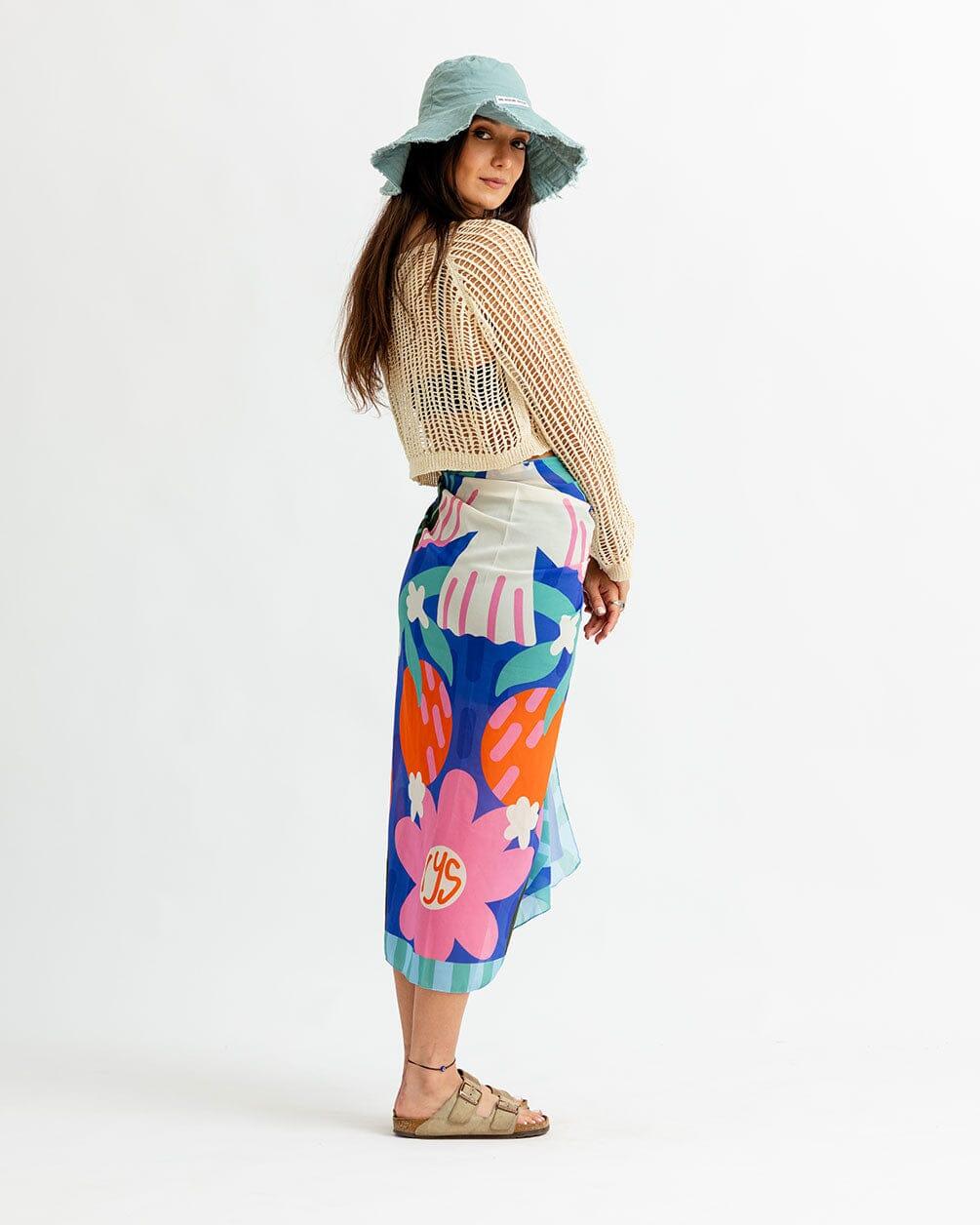 Satsuma Maxi Flowy Wraps Flowy Wraps Maxi IN YOUR SHOE