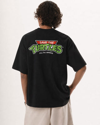 Save The Turtles Boxy Tee Printed Boxy Tee IN YOUR SHOE