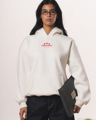 Self Proclaimed Oversized Hoodie Printed Hoodies IN YOUR SHOE L