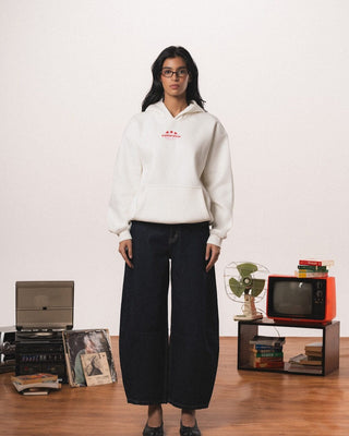 Self Proclaimed Oversized Hoodie Printed Hoodies IN YOUR SHOE M