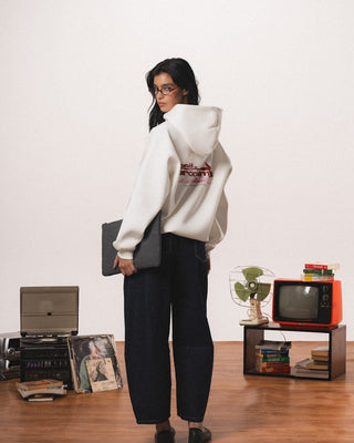 Self Proclaimed Oversized Hoodie Printed Hoodies IN YOUR SHOE