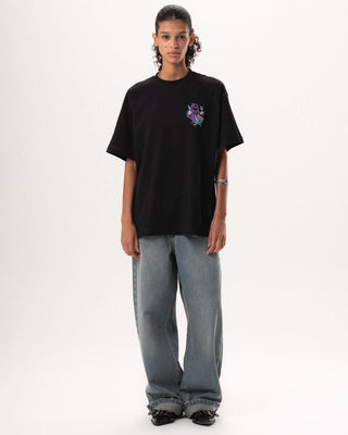 Serial Griller Oversized Tee Printed Oversized Tees IN YOUR SHOE XL Black