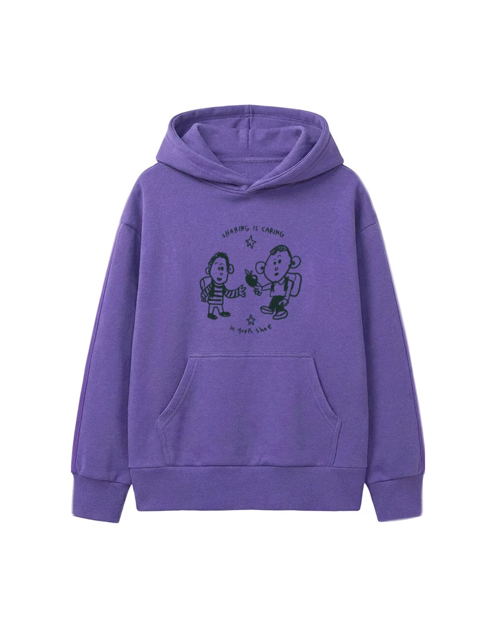 Sharing Is Caring Kids Hoodie Printed Hoodies (Kids) IN YOUR SHOE 2-3