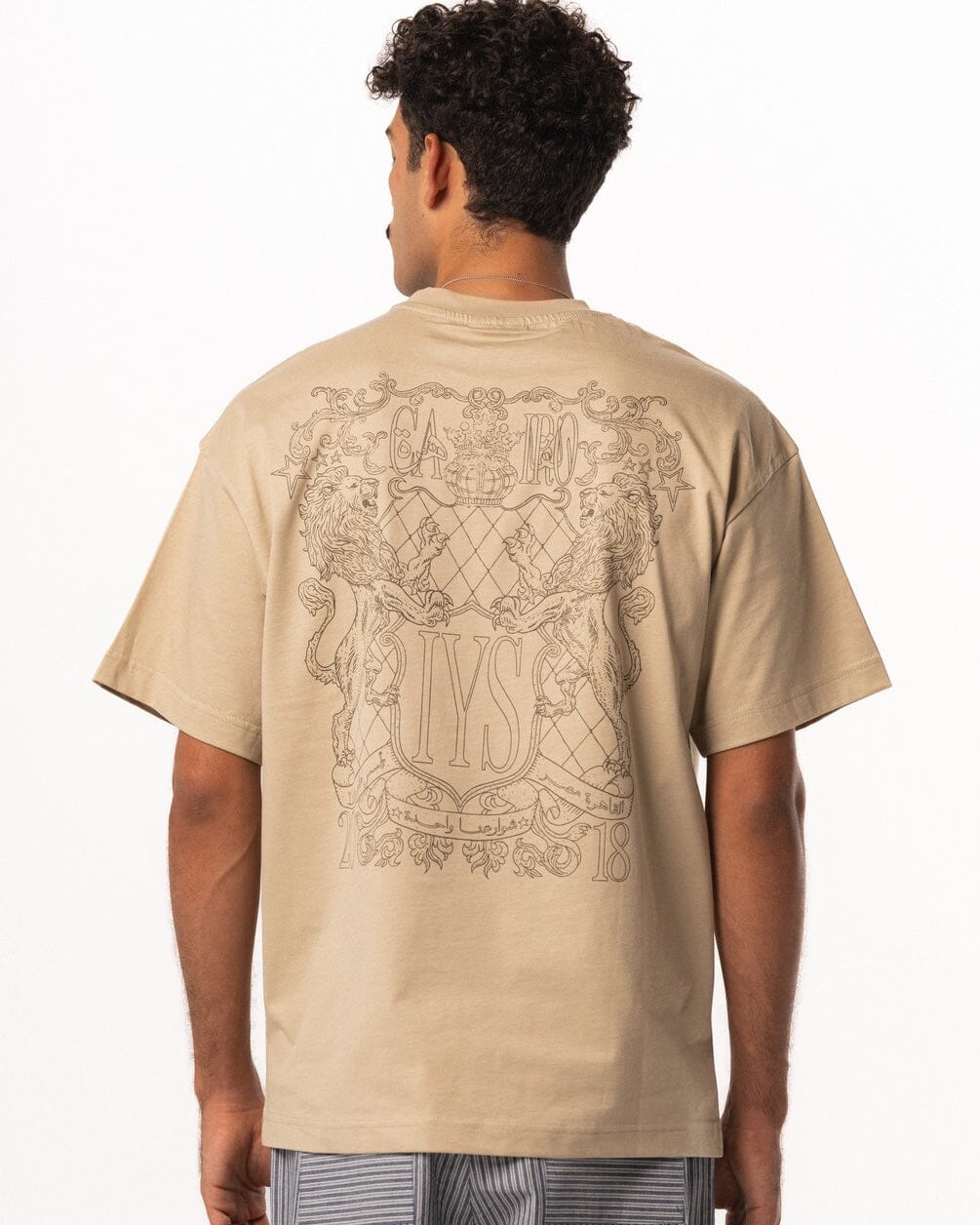 Shawarena Oversized Tee Printed Oversized Tees IN YOUR SHOE M