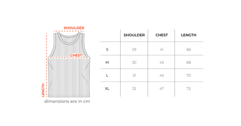 Male White Tank Top