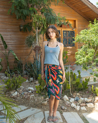 Snake Charm Maxi Flowy Wrap Flowy Wraps Maxi IN YOUR SHOE