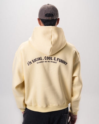 Social On Social Media Boxy Hoodie Boxy Hoodies IN YOUR SHOE XL