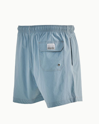 Solid Baby Blue Swim Shorts Swim Shorts IN YOUR SHOE