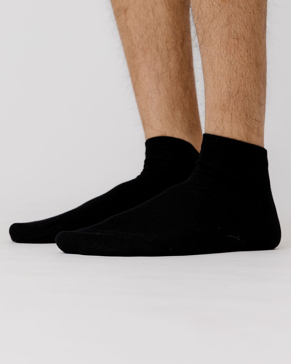 Solid Black Short Socks Short Socks In Your Shoe 