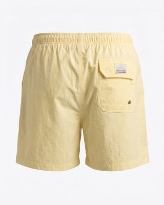 Solid Butter Yellow Swim Shorts Swim Shorts IN YOUR SHOE