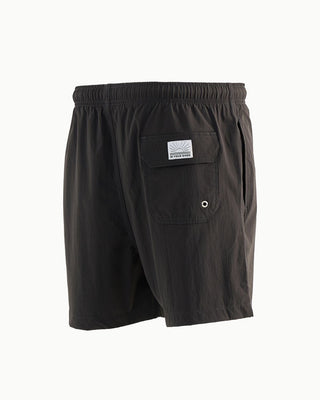 Solid Matte Black Swim Shorts Swim Shorts IN YOUR SHOE