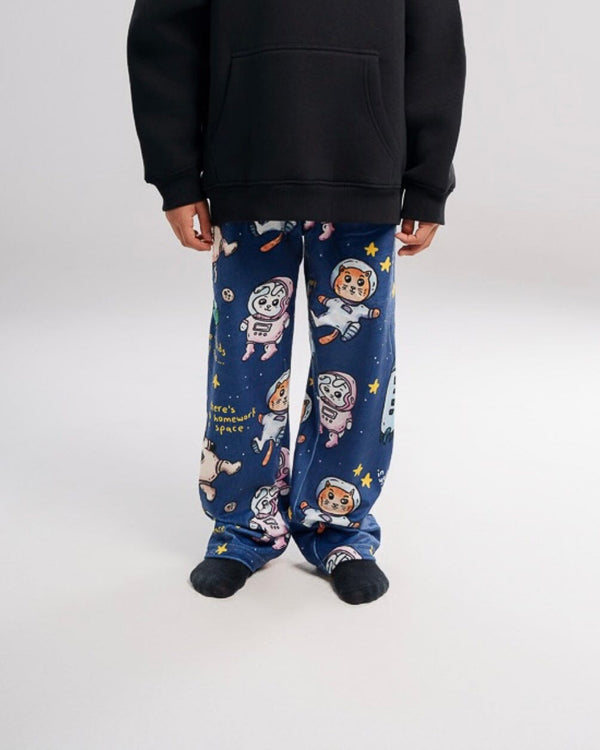 Space Kids Fluffy Pjoys