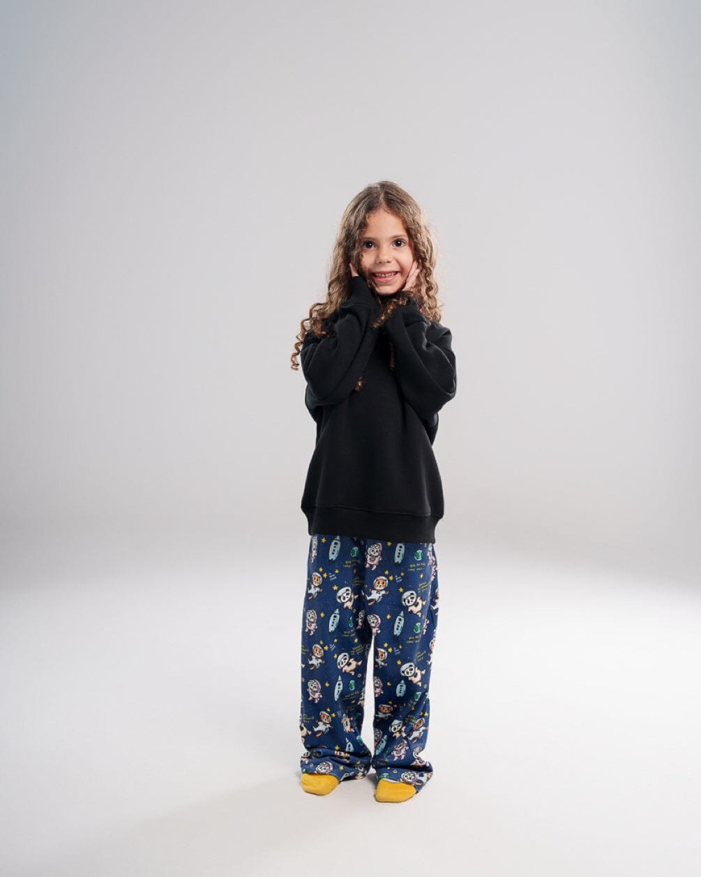 Space Kids Fluffy Pjoys Kids Fluffy Pjoys IN YOUR SHOE 4-5
