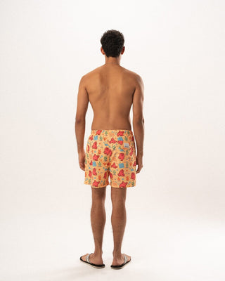 Starfish Pose Swim Shorts Swim Shorts IN YOUR SHOE XL