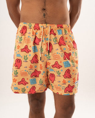 Starfish Pose Swim Shorts Swim Shorts IN YOUR SHOE S