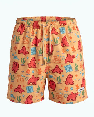Starfish Pose Swim Shorts Swim Shorts IN YOUR SHOE