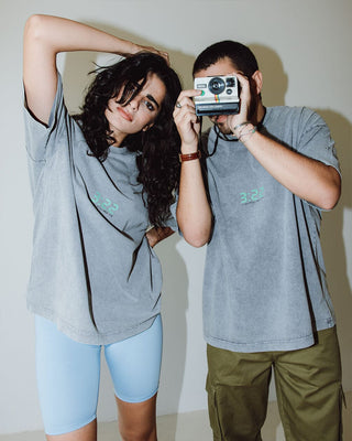 Still Have Time Acid Washed Oversized Tee Washed Oversized Tee IN YOUR SHOE L