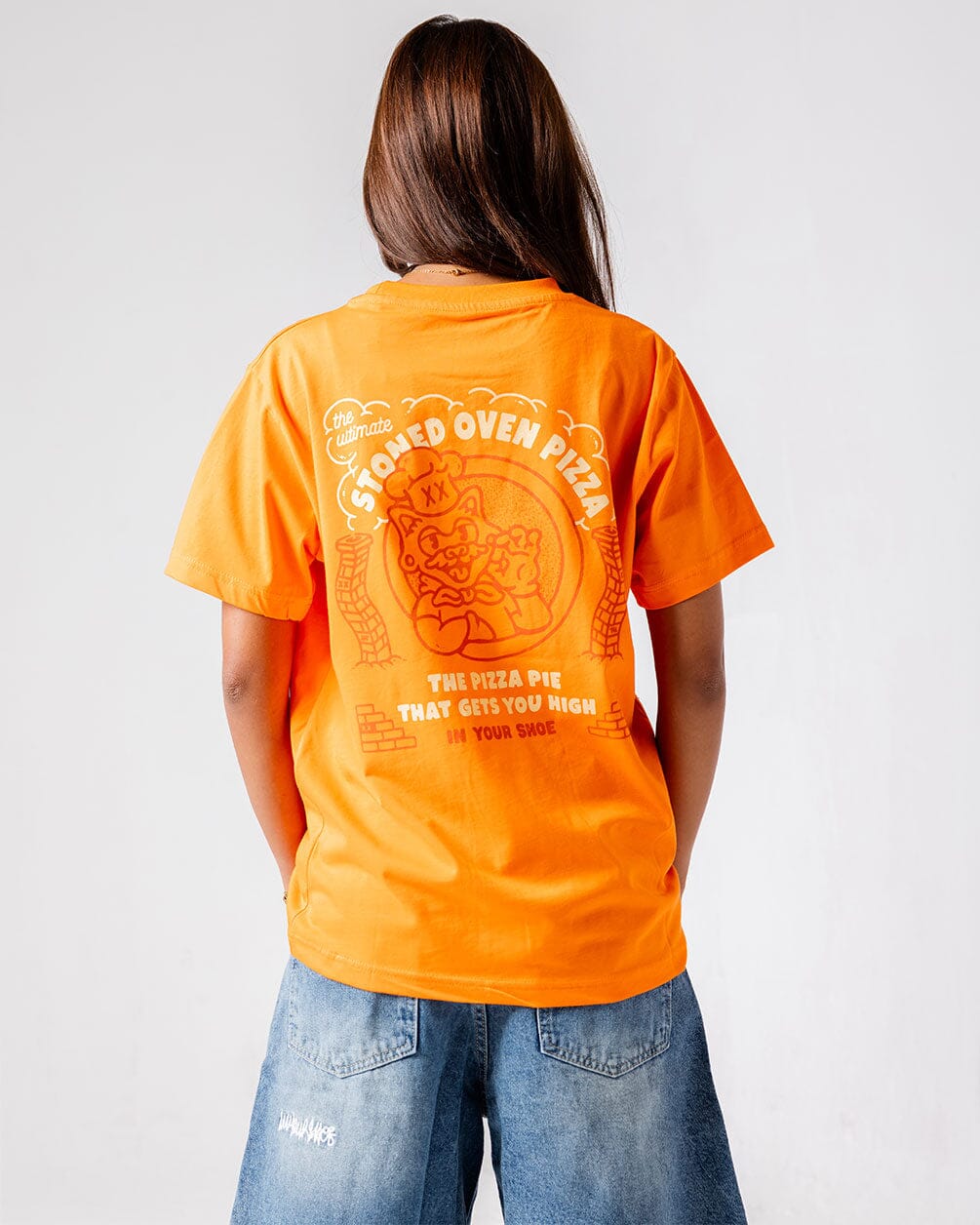 Stoned Pizza Regular Tee Printed Regular Tees IN YOUR SHOE