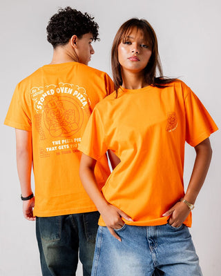 Stoned Pizza Regular Tee Printed Regular Tees IN YOUR SHOE L