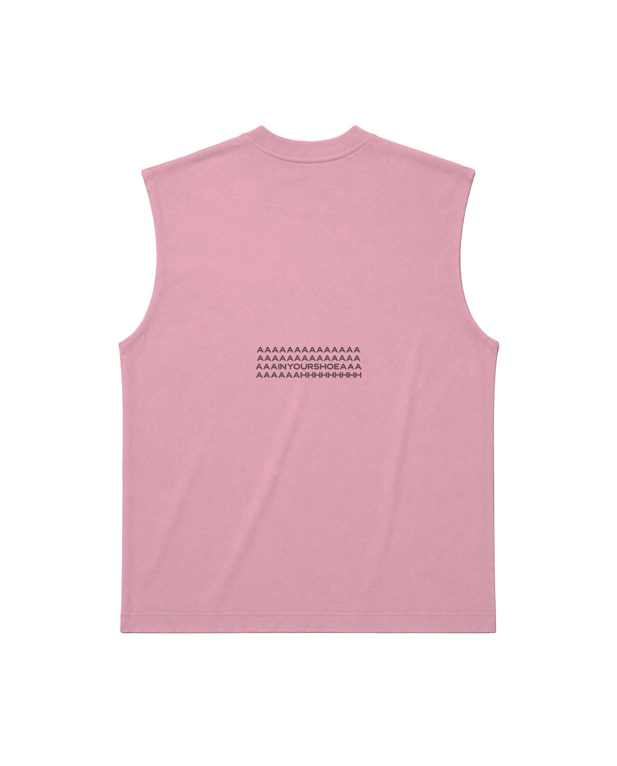 Stop Meditating Sleeveless Tee Sleeveless Tees IN YOUR SHOE M
