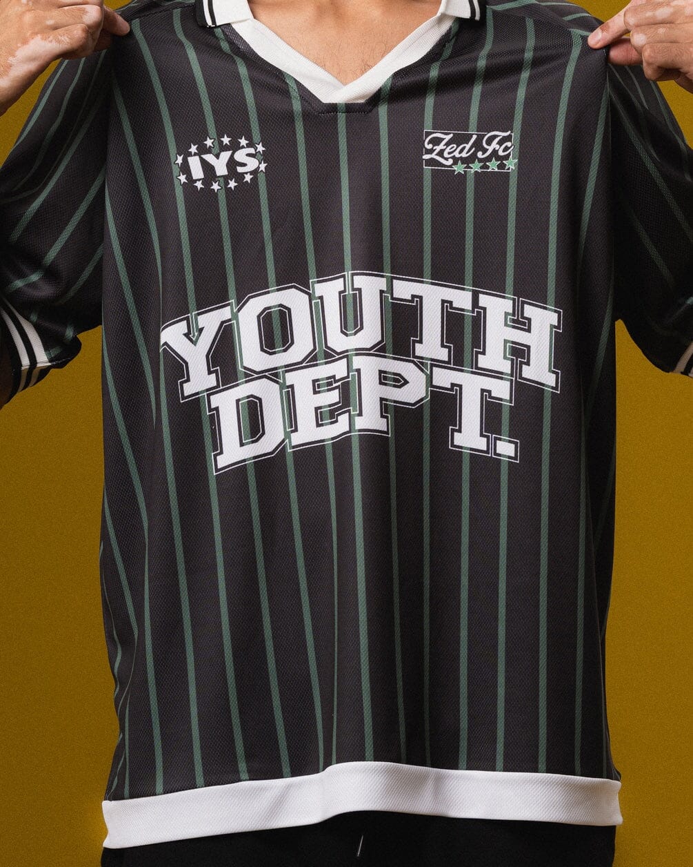 Striped Youth Dept Jersey Jersey IYS X ZED XL