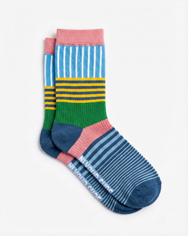 Stripes Party Neck Socks