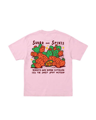 Sugar & Spikes Oversized Tee Printed Oversized Tees IN YOUR SHOE S