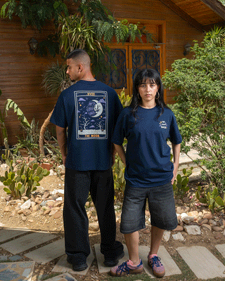 Summer Moon Oversized Tee Printed Oversized Tees IN YOUR SHOE S