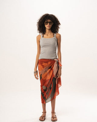Summer Sorbet Chiffon Flowy Wrap Flowy Wraps IN YOUR SHOE