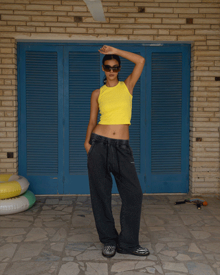 Sunshine Yellow Tank Top Tank Tops IN YOUR SHOE